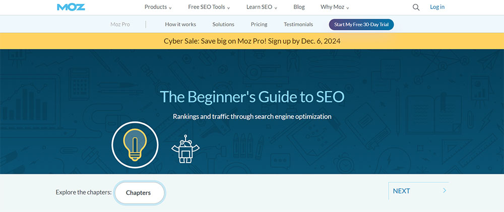 Moz SEO course