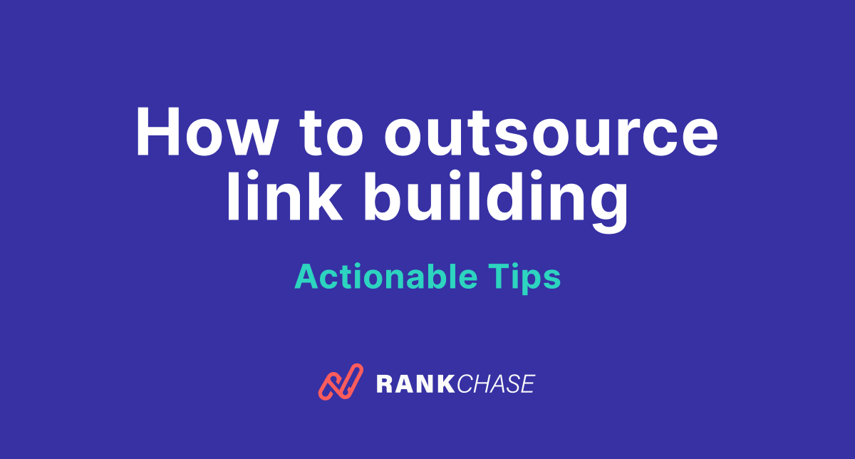 how to outsource link building article cover