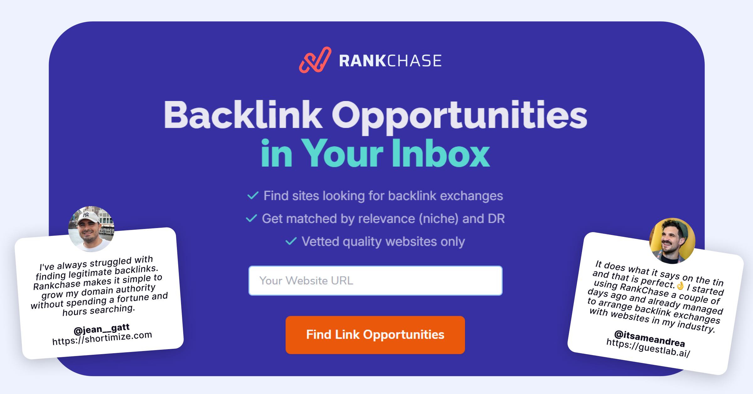 RankChase Website