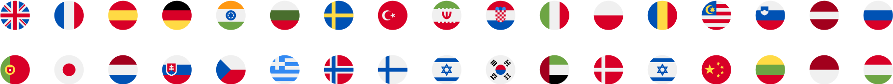 language flags